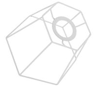 Artibetter Metal Lamp Shade Frame Wire Light Bulb Guard for DIY and Home Use, Versatile Classic Design Simple Structure, Decorative and Traditional Style Lampshade Accessory