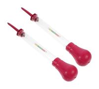 Artibetter Meter Electrolytic Gravity Glass Determining Density for Specific 2pcs Hydrometer Suction Densitometer 1.1-1.3 Battery Testing Tool Battery