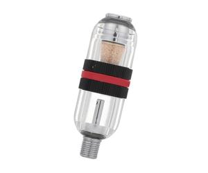 ARTIBETTER Mini Airbrush Water Oil Separator Filter with Multilevel Glass and Filter Cotton Structure Compact Inline Airbrush Moisture Trap for Painting Crafts and Art Projects Protects Parts