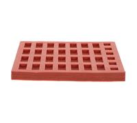 ARTIBETTER Mini Brick Mold with Highly Detailed Realistic Detailing for Model Building Silicone Mold Suitable for Clay and Cement in Miniature Architecture and Dollhouse Mini Garden