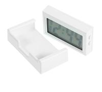 ARTIBETTER Mini Digital Clock Silent Operation Small Auto Dashboard Clock Lightweight Portable for Travel and Desk Use