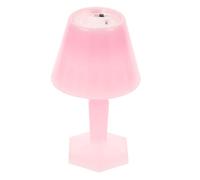ARTIBETTER Mini Macaron Night Light Tiny House Decor Micro Bedside Lamp Compact Table Light for Miniature Scenes Safe and Material Unique Decorative Accessory