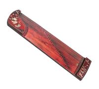 ARTIBETTER Miniature Guzheng Dollhouse Accessory, Realistic Vintage Chinese Instrument Model for Doll House Decor, Mini Ethnic Musical Instrument Prop for Collectors and Photo Scenes