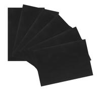 Artibetter Model Train Road Stickers Realistic Effect Self Adhesive 6 Sheets Black Paper Material Tape and Easy to Use Miniature DIY Traffic Layout Accessories for Model Road Decor
