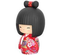 Artibetter Modern Japanese Wooden Kokeshi Doll for Home Decor and Birthday Party Gift