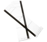 Artibetter Monitor Memo Board Message Reminder Elegant Design for Acrylic 2pcs Not Easy to Fall Computer Screen Side Panel for Office Workspace Organisation