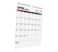 ARTIBETTER Monthly Wall Calendar Hanging Calendar with Multi Country Holidays for Home Office Space Saving Appointment Planner with Countdown and Event Recording