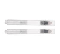 Artibetter Multi-Functional Makeup Powder Press Applicator 2Pcs Portable Pen for Blush and Foundation Refillable Tool Suitable for Women on the Go