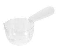 Artibetter Multi-functional Plastic Pet Food Measuring Scoop and Clip Combination Two-in-one Design Nonslip Dog Scoop Food Spoon with Digital Scale for Accurate Feeding by Pet Owners