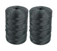 Artibetter Multi-Use Braided Nylon Fishing Net Repair Rope 2 Rolls 18-Strand Twine for Fixing Shrimp Traps Crabbing Gear Durable Fishing Netting String