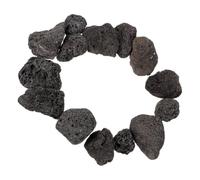 Artibetter Natural Black Volcanic Stone 1 Bag Aquarium Stones Highly Shapeable Excellent Water Circulation for Fish and Plants for Aquarium and Fire Pits Decoration