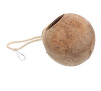 Artibetter Natural Coconut Shell Provides Comfortable and Warm Home Accessory Bird Nest for Parrots and Birds for Porch and Home