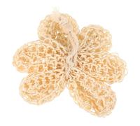 Artibetter Natural Sisal Exfoliating Body Sponge for Adults, Foaming Bath Shower Scrubber Ball with Comfortable Scrubbing, Beige Simple Style for Gentle Skin Exfoliation in Bathroom