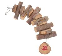 Artibetter Natural Wooden Chewing Plaything for Small Animals Including Gerbils and Guinea Pigs, Designed for Molar Activities to Meet Natural Needs, a Comforting Pet Teeth Grinding