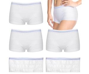 Artibetter Net Pants for Incontinence Pads: 6pack Large Fix Reusable Net Knickers, High Density Mesh Disposable Pants - Breathable Incontinence Pads Briefs for Woman Man for Daily Use, Travel, Blue