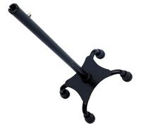 Artibetter Non-Slip Crutch Pads Aluminum Alloy 4 Leg Walking Stick Tips Black for Elderly Four-Legged Cane Stability and Outdoor Use