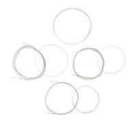 Artibetter Oud Replacement Strings Set, 10-string Full Set, Nylon and Silver Plated Copper Alloy, Beige, Stable Tuning, for Oud Accessories