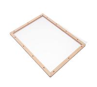 ARTIBETTER Paper Frame Papermaking Frame for Crafts Wooden Paper Craft Mold DIY Deckle Mold Mesh