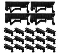 Artibetter PCB Panel Installation Bracket Circuit Board Fixing Brackets 10 Pairs for Circuit Board Mounting , Abs Material with Secure Mounting and Simple Operation , Small Black Suitable