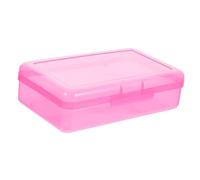 Artibetter Pencil Box Plastic Pencil Holder Really Useful Storage Box for Sketch Artists