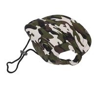 ARTIBETTER Pet Baseball Cap for Cats and Kittens with Ear Holes and Adjustable Chin Strap, Canvas Material, Blocks Sunlight for Outdoor Travel and Summer Sun Protection