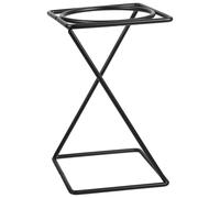 Artibetter Pizza Display Stand Elegant Tabletop Pizza Pan Riser with Iron Construction Black Metal Multifunctional Use and Easy Cleaning for Buffet , Restaurant and Party Serving