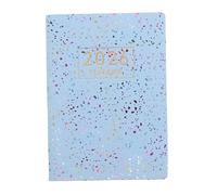 ARTIBETTER Planner Mini Calendar Notebook with PU Cover Portable English Daily Scheduling and Goal Planning for Students and Business Users Full Year Organizer for Efficient Management