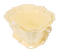 Artibetter Plastic Flower Pot Reusable DIY Mold for Succulent Planters, Plastic Concrete Planter Mould with Oval Shape and Wing Pattern Flowerpots for DIY Art Crafts