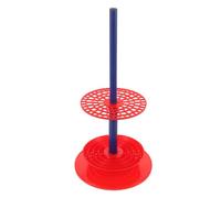 Artibetter Plastic Lab Pipette Rack round Disk Structure for Maximizing Organization, Accommodates Sizes of Vials and Test Tubes, for Sampling Activities and Laboratory Projects