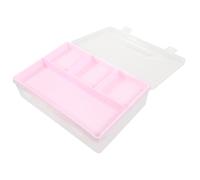 Artibetter Plastic Pencil Case Large Art Pencil Box Crayon Boxes Pen Storage Simple Holder