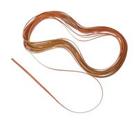 ARTIBETTER Plastic Rattan Strips Roll for Furniture Repair PE Material with Gradient Yellow Color for Balcony Chair and Rattan Sofa DIY Fixing Versatile Woven Mesh and Caning Supplies