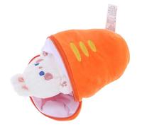 Artibetter Plush Rabbit Toy Carrot Shape Cute Stuffed Animals Soft Plush Decoration Comfortable Touch Unique Creative Style Home Decorations for Families and Children