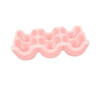 ARTIBETTER Porcelain Egg Tray Ceramic Egg Holder for Refrigerator Kitchen Storage Organizer with Smooth Surface and Polished Finish Suitable