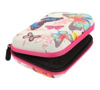 Artibetter Portable Essential Oil Holder Bag with Mesh Pocket Round Eva Material for Travel and Luggage Storage, Suitable for Essential Oils and Nail Polish Bottles