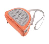 Artibetter Portable Hamster Bag Small Animal Carrier Bag Breathable Polyester Oxford Cloth Orange for Outdoor Travel Hamster Sugar Glider Pet Owners