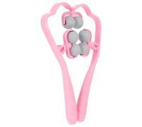 Artibetter Portable Pink 3D Neck Massage Roller Multifunctional Abs Home Neck Massager Relax Body for Stress Relief