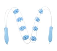 Artibetter Portable Silicone Roller Massager for Comfortable Massaging and Restoring Flexibility, Body and Leg Massage Tool for Home and Traveling Use