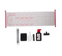 Artibetter Portable Traditional Chinese Calligraphy Brush Set with Inkstone and Water Writing Paper Lightweight Brush for Calligraphy and Painting Ink Pens for Beginners and Japanese Art