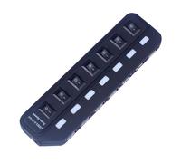 Artibetter Portable Usb Hub Ports Usb Hub for Data Transfer for Laptop Desktop Design Great Compatibility Material for Use