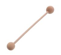 Artibetter Pottery Modeling Tool for Clay Sculpting with Comfortable Wooden Grip and Efficient Shaping, Double Head Wood Ball Stick for Embossing and Texturing in Creative Projects