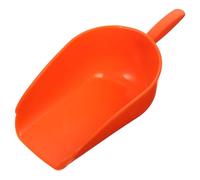 Artibetter Poultry Shovel Convenient to Use Large Capacity with Ergonomic Handle, Sturdy Red Scoop for Farm Use for Poultry Feeding and Animal Scooping