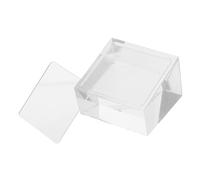 Artibetter Price Card Base Sign Display Holder Price Tag for Store Merchandise Pricing Display Stand Transparent