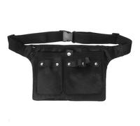 Artibetter Professional Barber Shears Scissors Holder Waist Bag Pouch Black Lightweight Portable Hairdresser Tool Organizer for Salon Accessories
