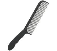 Artibetter Professional Black Abs Barber Comb for Men with Fine Toothed Design for Styling and Hair Parting Sturdy Hair Dressing Tool and Braiding
