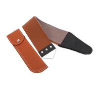 Artibetter Professional Strop, Dual Layer PU Leather Strop Belt for Blade Honing Shaving, Barber Sharpening Strap for