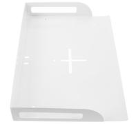 Artibetter Projector Wall Mount Shelf Tray White, Ceiling Camera Holder and Router Bracket, Cable Box and Modem Mount Replacement for Living Room and Classroom