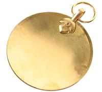 Artibetter Pure Copper Mirror Office Mirror Mini Decor Outdoor Wall Hanging Decor Parabolic Mirror Chinese Scrying Mirror Over The Door Mirror Bagua Mirror Garden Bagua Mirror Brass Golden