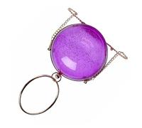 Artibetter Purple Pvc Crossbody Bag for Women with Chain Strap, Moderate Capacity Box Shape Shoulder Bag, Stylish All-match Design Suitable for Everyday Use and Evening Events Random Color