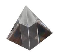 Artibetter Pyramid Prism Creates Rainbow Effect 80mm Optical Glass for Optics Instruments and Desk Ornament for Science Experiments and Home Decor