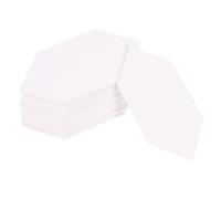 Artibetter Quilting Paper Molds in White 200pcs English Paper Piecing Kits for Patchwork for Making Clothes and DIY Sewing Projects